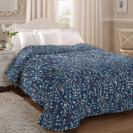 Quilted bedspread