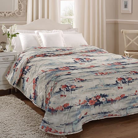 Quilted bedspread
