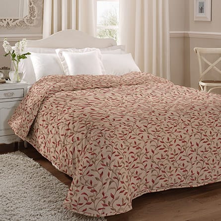 Quilted bedspread