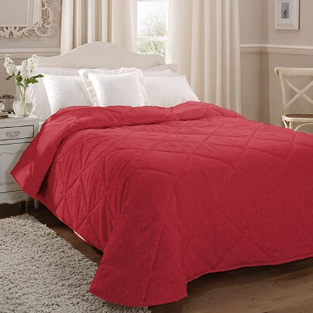 Quilted bedspread