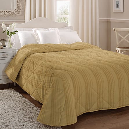 Quilted bedspread