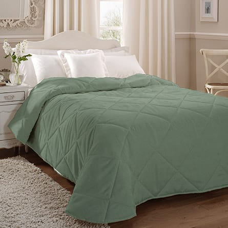 Quilted bedspread