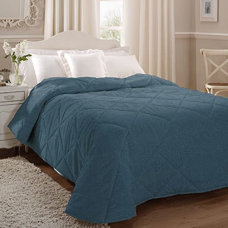 Quilted bedspread