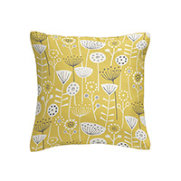 Bergen cushion - Ochre