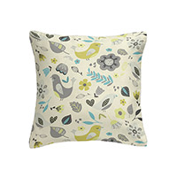 Dalarna cushion - Teal