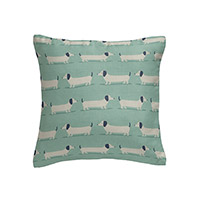 Hound dog cushion - Duckegg