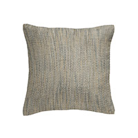 Nimbo cushion - Grey/ mustard