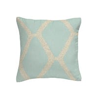 Corby cushion - Mineral blue