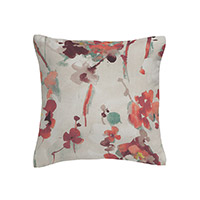 Elsberry cushion - Fiery red