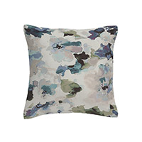 Darla velvet cushion - Blue