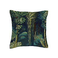 Forbidden forest cushion - Sapphire