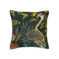Hidden paradise cushion - Emerald 