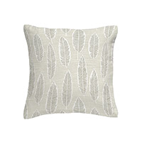 Quill cushion - Chalk