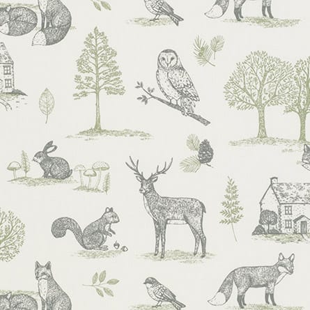 Curtain fabric closeup