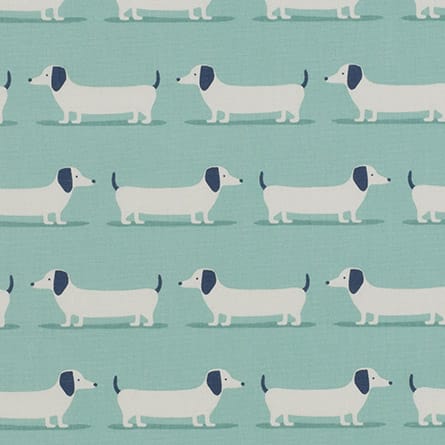 Curtain fabric closeup