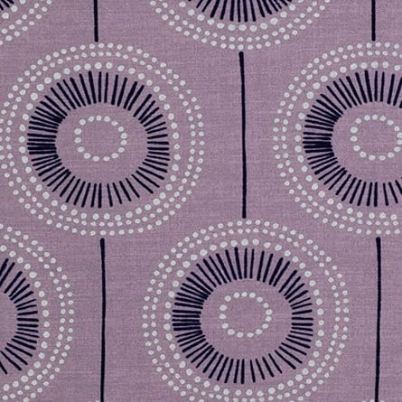 Curtain fabric closeup