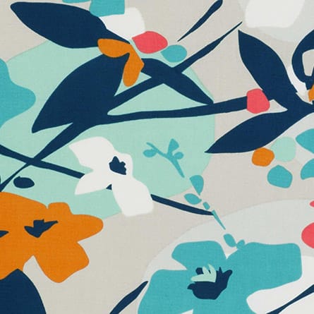 Curtain fabric closeup