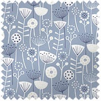 Bergen fabric - Blue