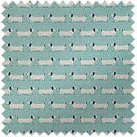 Hound dog fabric - Duckegg