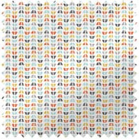 Odense fabric - Burnt orange