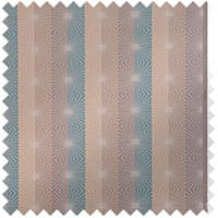 Jannike fabric - Aqua/pearl