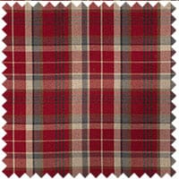 Vizzini fabric - Red