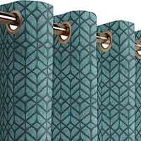 Harley curtain - Teal