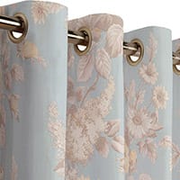 Harlow carr curtain - Aqua haze