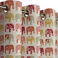 Elephants curtain - Spice