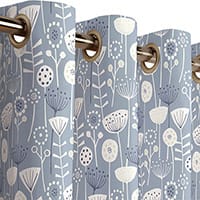 Bergen curtain - Blue