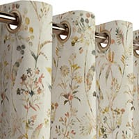 Bilbury curtain - Ochre