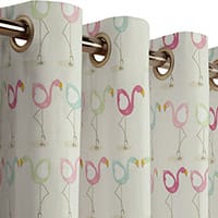 Flamingo curtain - Multi