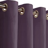 Janeiro curtain - Aubergine
