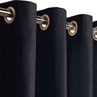 Janeiro curtain - Noir