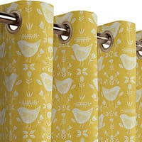 Narvik curtain - Ochre