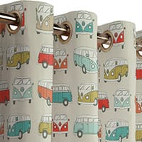 VW CAMPERVAN curtain - MULTI