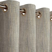 Nimbo curtain - Grey/ mustard