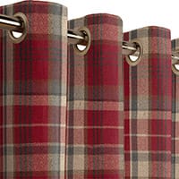 Vizzini curtain - Red