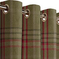 Longmore curtain - Green