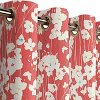 Jada curtain - Coral