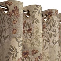 Virginia curtain - Terracotta