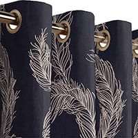 Plume curtain - Indigo