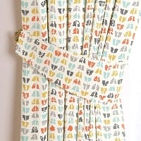 Odense tieback - Burnt orange