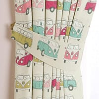 Vw campervan tieback - Pink