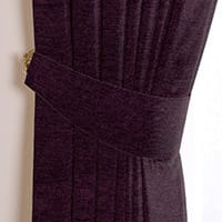 York tieback - Aubergine