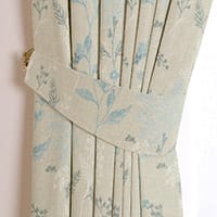 Elm tieback - Cornflower blue