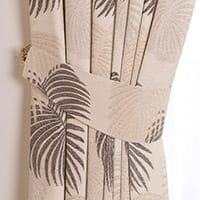 Genoa tieback - Noir