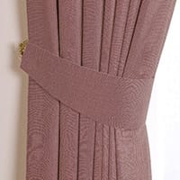 Aragon tieback - Aubergine