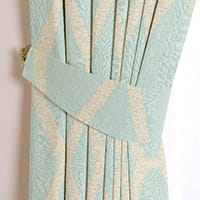 Corby tieback - Mineral blue