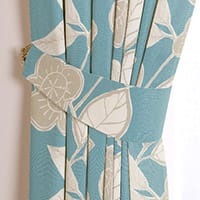 Effie tieback - Teal